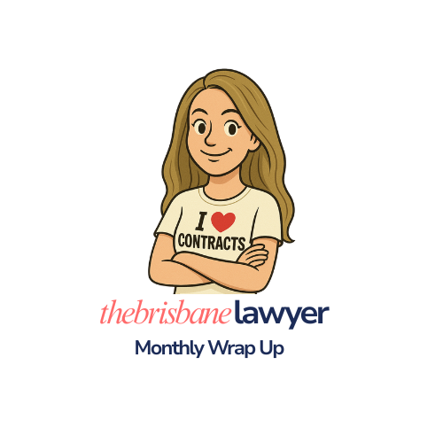 The Brisbane Lawyer Monthly Wrap Up logo